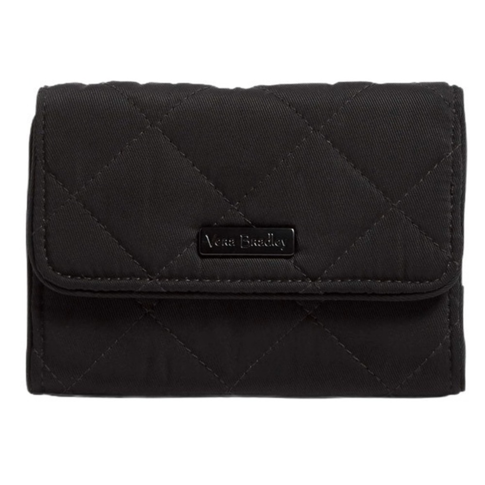 Vera Bradley Women's Performance Twill RFID Compact Wallet - NWOT